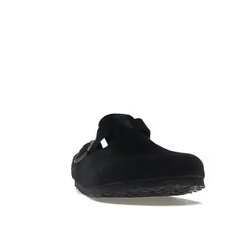 Birkenstock Boston Soft Footbed Suede Black - 2