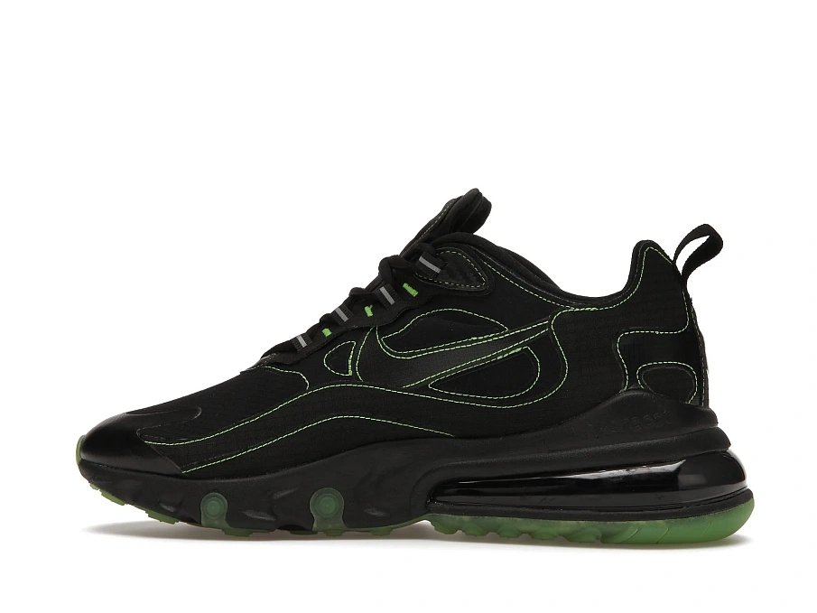 Фото № 6 с приближением к товару «‎Nike Air Max 270 React Black Electric Green»