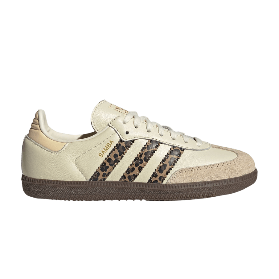 Фото № 1 с приближением к товару «‎adidas Samba OG J Leopard»