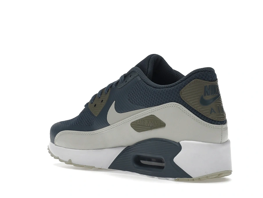 Фото № 6 с приближением к товару «‎Nike Air Max 90 Ultra 2.0 Blue Fox Light Bone»