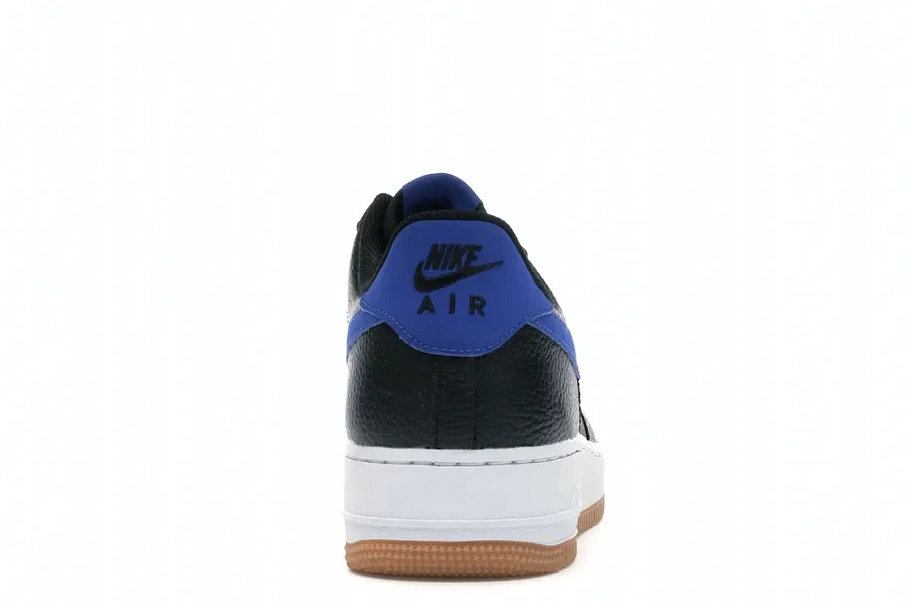 Фото № 4 с приближением к товару «‎Nike Air Force 1 Low Black Royal Gum»