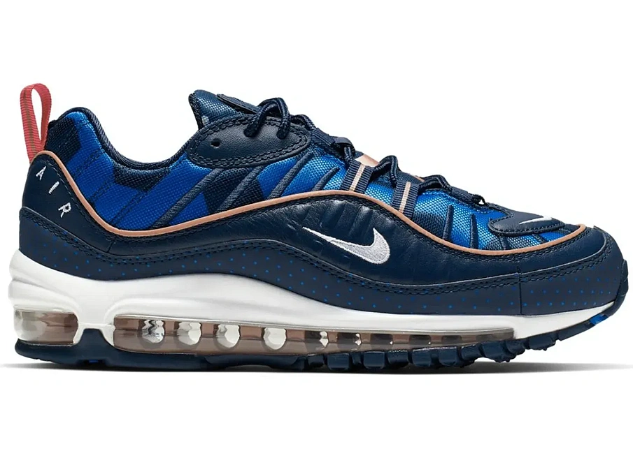 Фото № 1 с приближением к товару «‎Nike Air Max 98 Unite Totale Navy »
