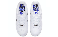 Фото № 4 с приближением к товару «‎Kim HyunANike Air Force 1 '07 LX "Chrome Luxe" Wmns WhiteBlue»