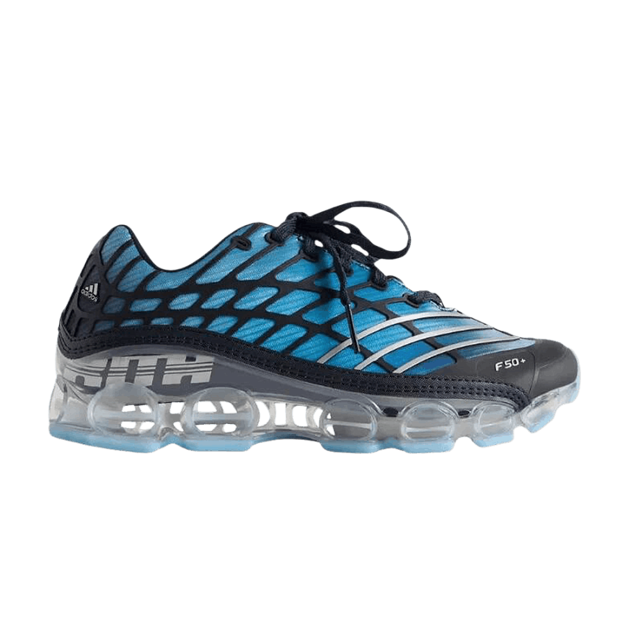 Фото № 1 с приближением к товару «‎Kith x Messi x adidas F50 Megaride Legend Ink Clear Blue Silver (KK4660)»