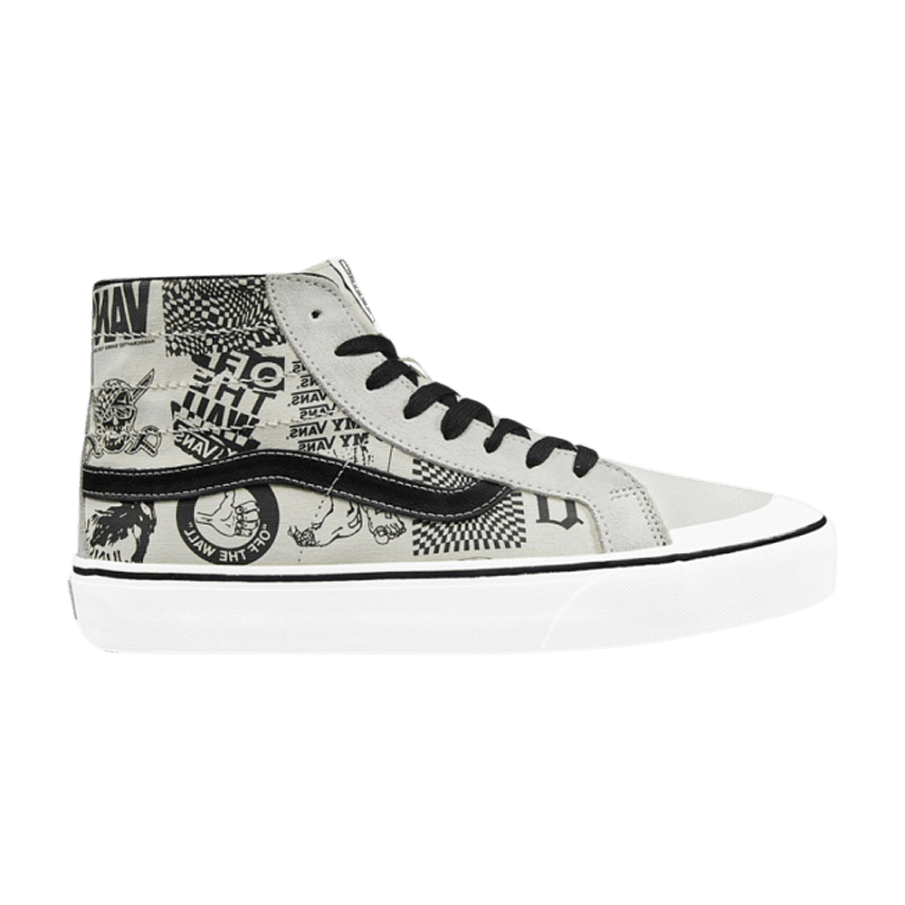 Фото № 1 с приближением к товару «‎Vans Sk8-Hi 138 Decon V66 - Marshmallow»