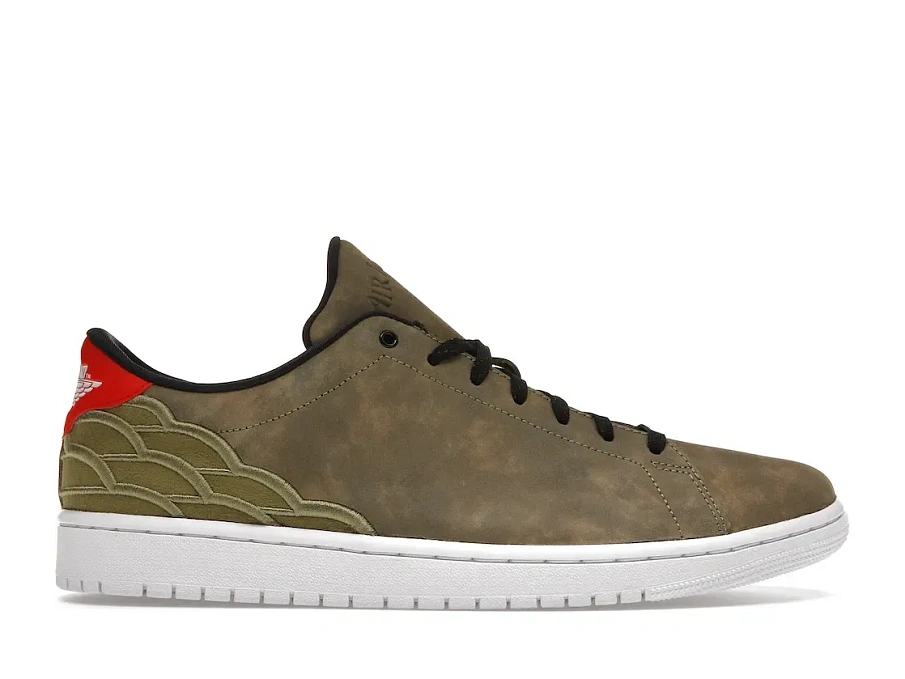 Фото № 1 с приближением к товару «‎Jordan 1 Centre Court Oil Green»
