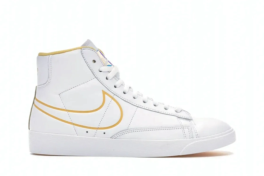 Фото № 1 с приближением к товару «‎Nike Blazer Mid White Topaz Gold »