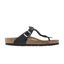 Фото № 1 с приближением к товару «‎Birkenstock Women's Gizeh Braided Oiled Leather Black»