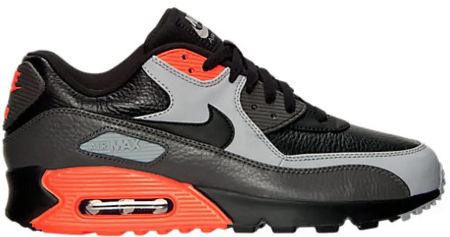 Фото № 1 с приближением к товару «‎Nike Air Max 90 Black Medium Ash»