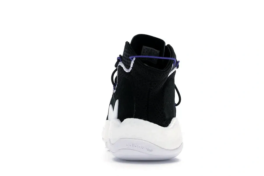 Фото № 4 с приближением к товару «‎adidas Crazy BYW LVL 1 Black White»