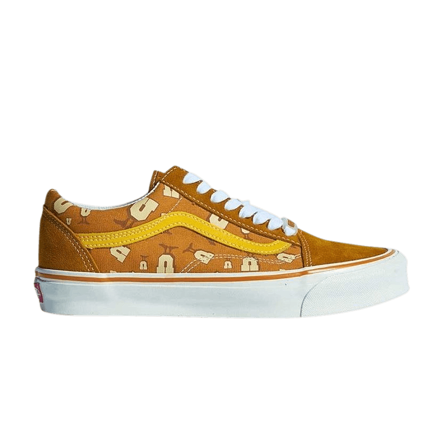 Фото № 1 с приближением к товару «‎Undefeated x Vans OG Old Skool LX U-Man - Buckthorn Brown»