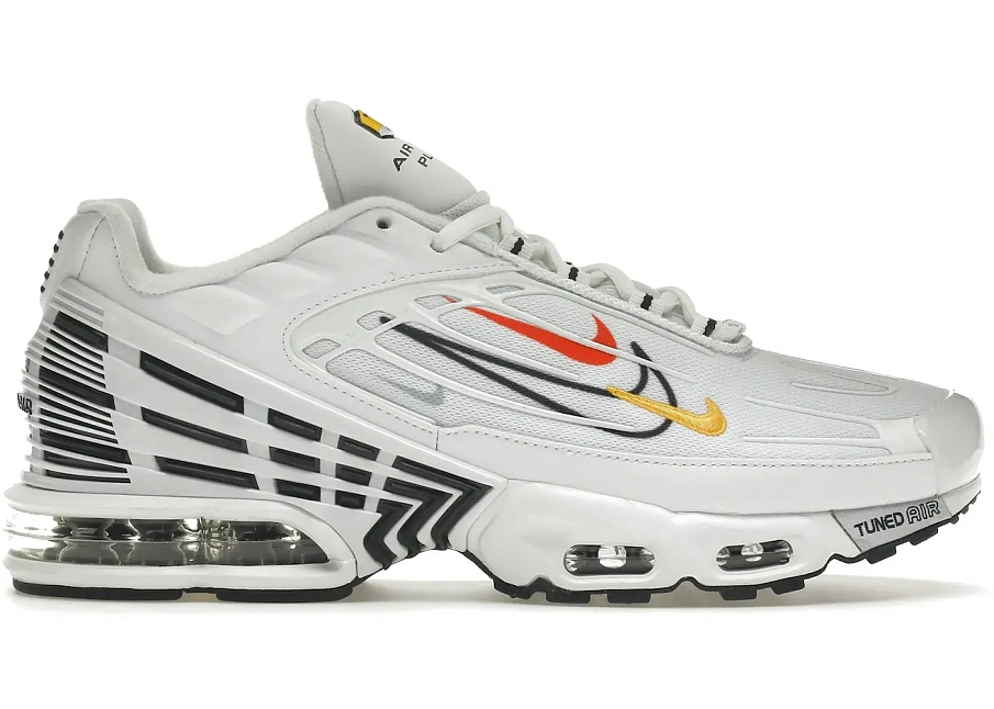 Фото № 1 с приближением к товару «‎Nike Air Max Plus 3 Multi-Swoosh White»