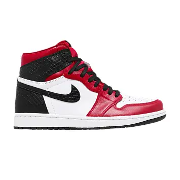 Women's Air Jordan 1 Retro High OG Satin Red Sample - 1