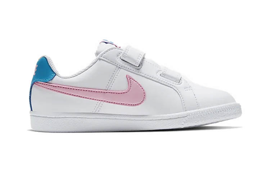 Фото № 2 с приближением к товару «‎Nike Court Royale (BP) WhiteBluePink»