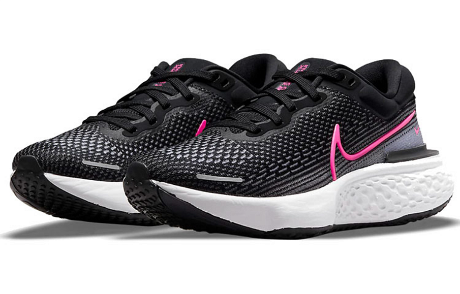 Фото № 3 с приближением к товару «‎Nike ZoomX Invincible Run Flyknit Wmns BlackPink»