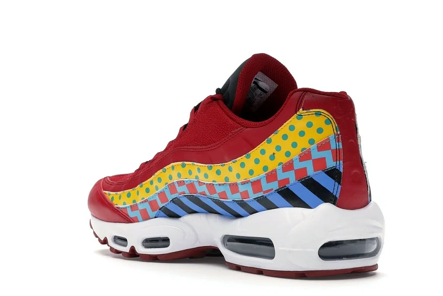 Фото № 6 с приближением к товару «‎Nike Air Max 95 Baltimore Home»