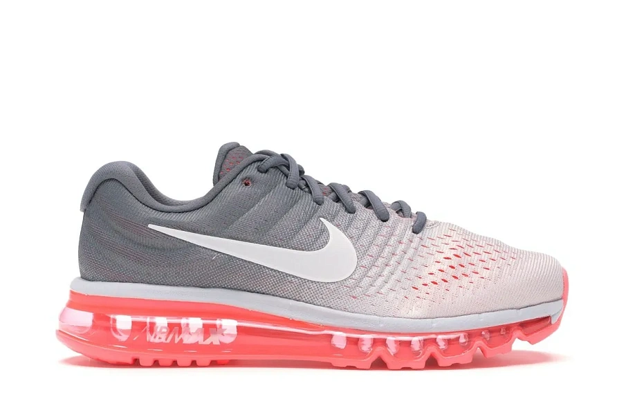 Фото № 1 с приближением к товару «‎Nike Air Max 2017 Pure Platinum Hot Lava »