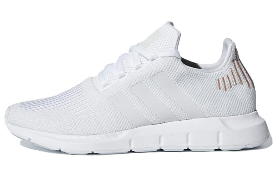 Фото № 1 с приближением к товару «‎adidas originals Women's Swift Run All White Shoes»