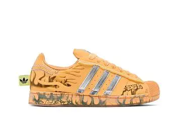 Hellstar x adidas Superstar Hazy Orange - 2