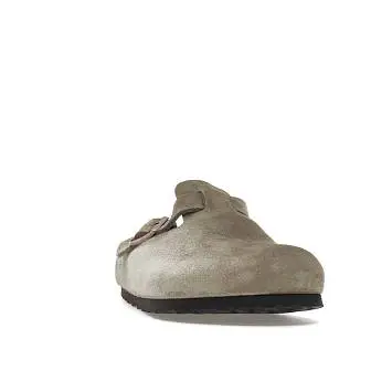 Birkenstock Boston Soft Footbed Suede Taupe - 2