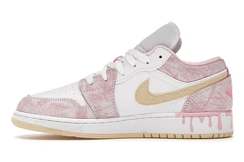 Jordan 1 Low Paint Drip (CW7104-601) - 3