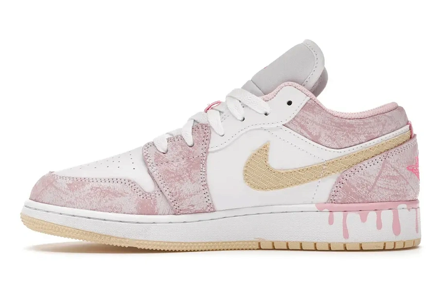 Фото № 3 с приближением к товару «‎Jordan 1 Low Paint Drip »