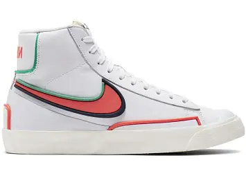Nike Blazer Mid 77 Infinite White Crimson (DC1746-103)