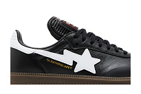 Фото № 3 с приближением к товару «‎BAPE x adidas Samba Black White Gum»