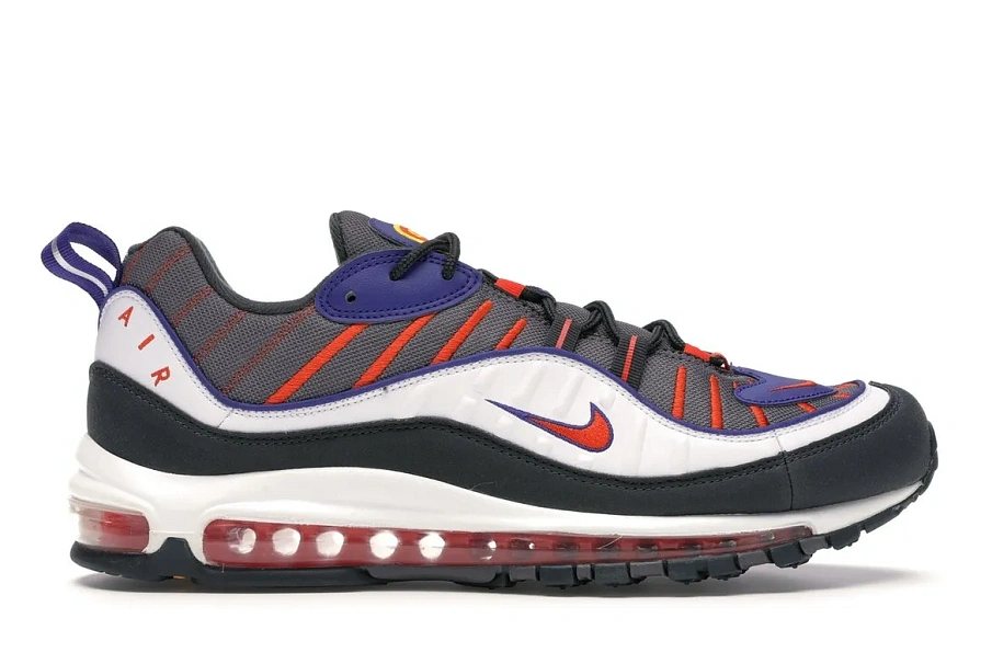 Фото № 1 с приближением к товару «‎Nike Air Max 98 Gunsmoke Team Orange»