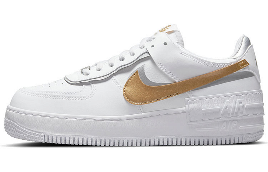 Фото № 1 с приближением к товару «‎Nike Air Force 1 Low Shadow Wmns WhiteGold»
