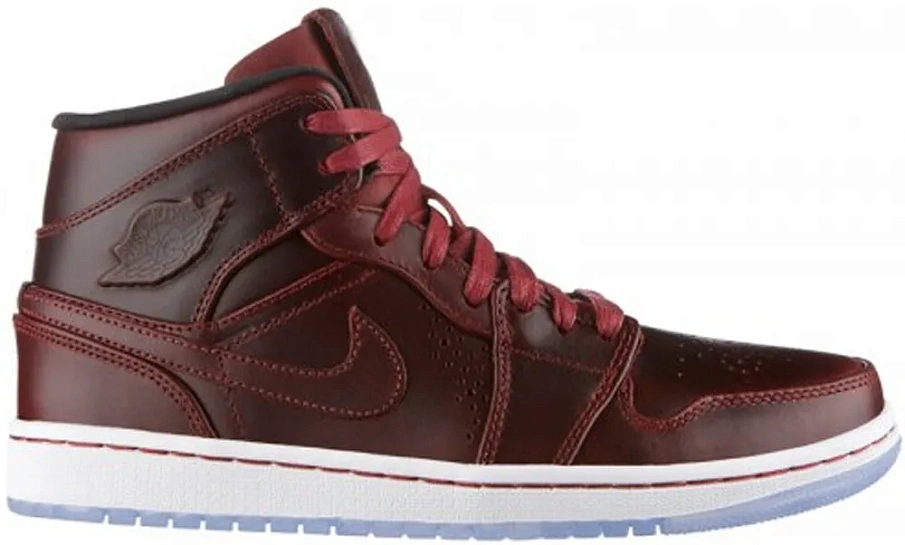 Фото № 1 с приближением к товару «‎Jordan 1 Mid Nouveau Team Red»