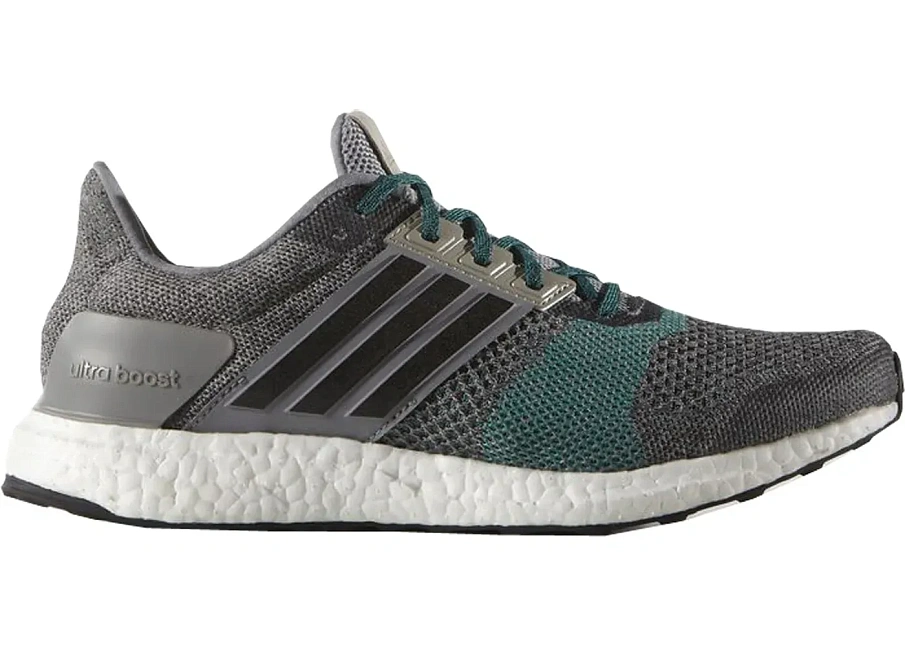 Фото № 1 с приближением к товару «‎adidas Ultra Boost ST Grey Green»