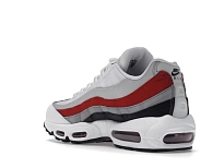 Фото № 6 с приближением к товару «‎Nike Air Max 95 White Varsity Red Particle Gray»