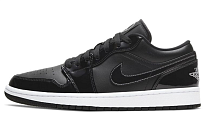 Фото № 1 с приближением к товару «‎Nike Air Jordan 1 Low SE ASW "Black And White" Patent Leather All Star BlackWhite»