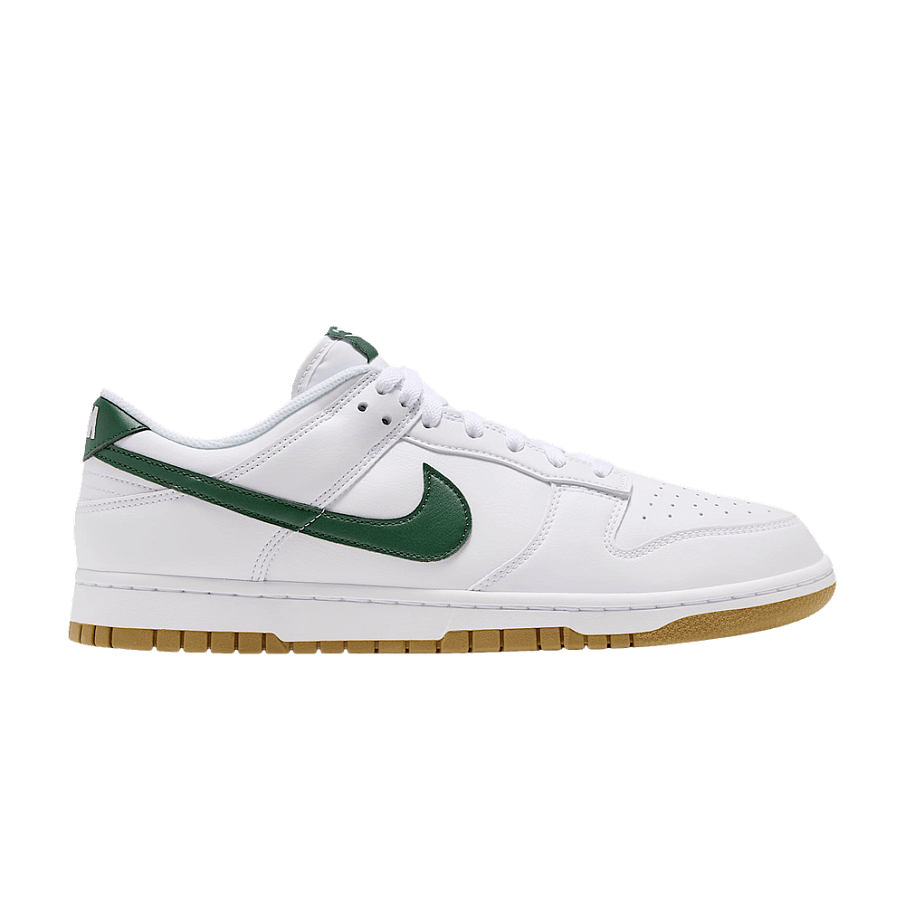 Фото № 1 с приближением к товару «‎Nike Dunk Low Retro White Gum Light Brown Fir (HF5441-120)»