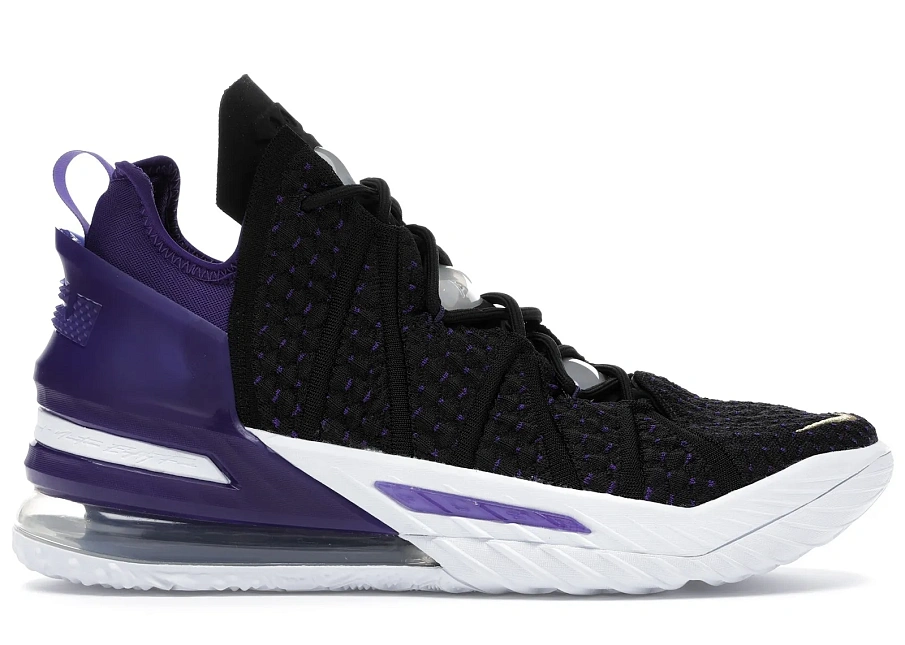 Фото № 1 с приближением к товару «‎Nike LeBron 18 Lakers»