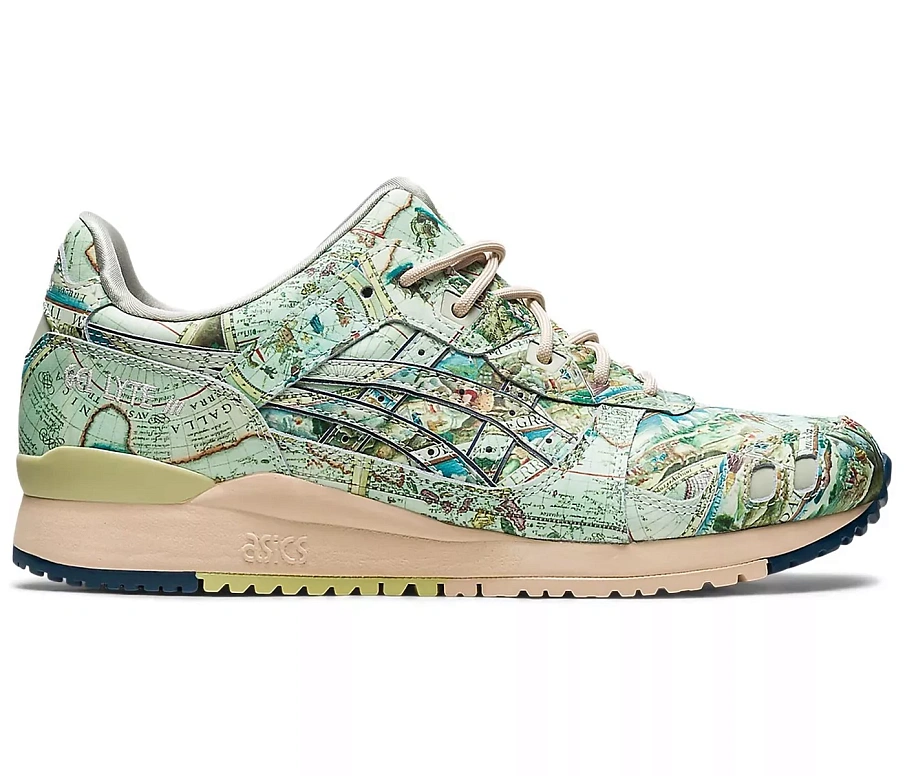 Фото № 1 с приближением к товару «‎ASICS Gel-Lyte III atmos Aged Map»