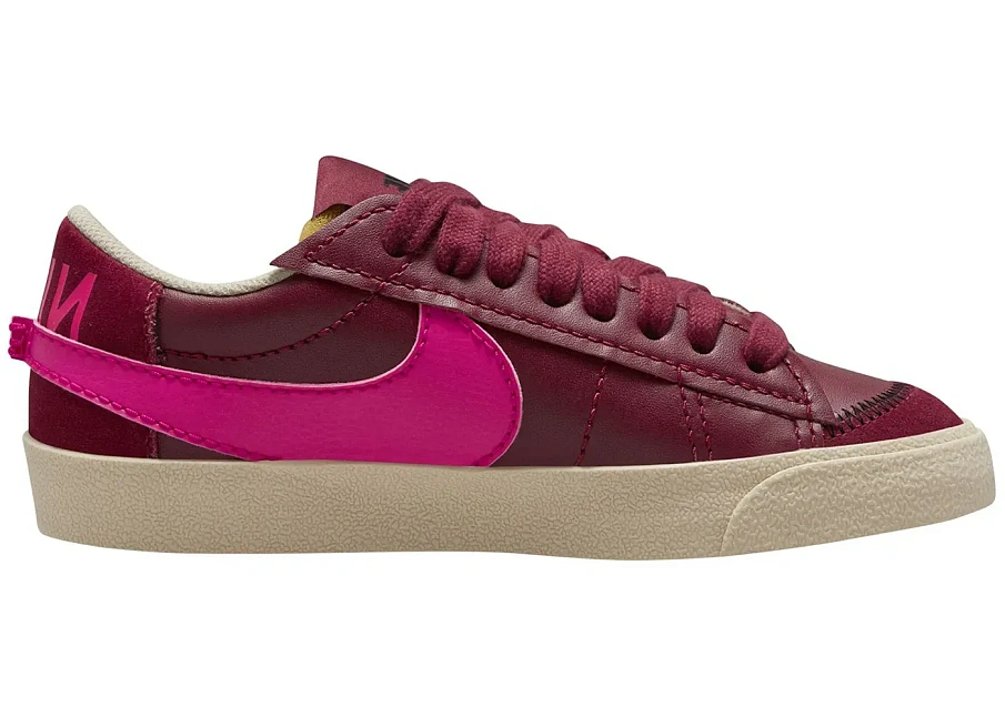 Фото № 1 с приближением к товару «‎Nike Blazer Low 77 Jumbo Team Red Pink Prime Rattan »