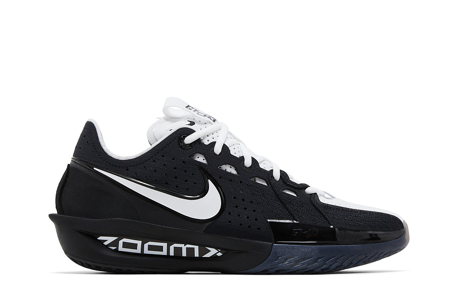 Фото № 2 с приближением к товару «‎Nike Air Zoom GT Cut 3 Black White»