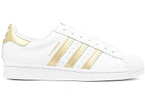 Фото № 1 с приближением к товару «‎adidas Superstar White Gold Metallic »