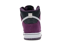 Фото № 4 с приближением к товару «‎Nike SB Dunk High Dark Obsidian Metallic Platinum»