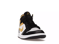 Фото № 4 с приближением к товару «‎Jordan 1 Mid White Pollen Black»