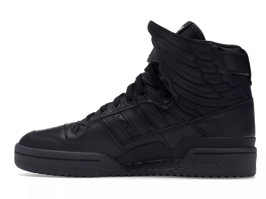 Фото № 4 с приближением к товару «‎adidas Forum Hi Wings 4.0 Jeremy Scott Black»