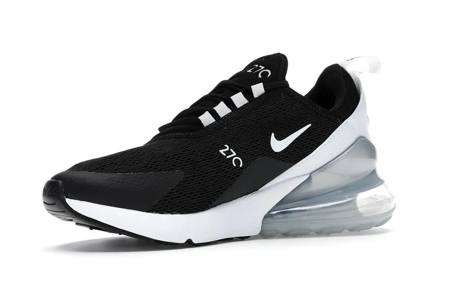 Фото № 4 с приближением к товару «‎Nike Air Max 270 Black White Pure Platinum »