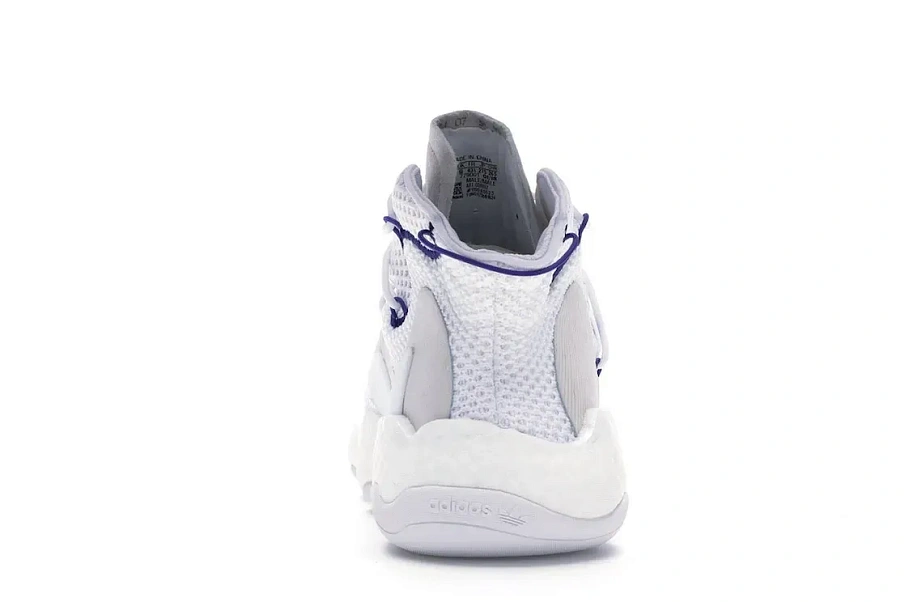 Фото № 4 с приближением к товару «‎adidas Crazy BYW LVL 1 White»