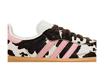 Фото № 3 с приближением к товару «‎adidas Women's Samba OG Cow Print White Pink»