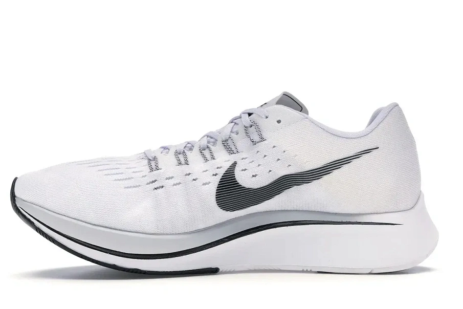 Фото № 3 с приближением к товару «‎Nike Zoom Fly White Pure Platinum Black»