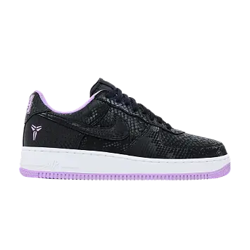 Kobe Bryant x Nike Air Force 1 Low Black Purple Stardust