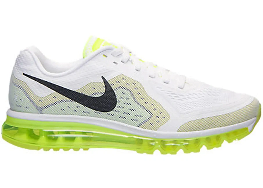Фото № 1 с приближением к товару «‎Nike Air Max 2014 White Black Venom Green»
