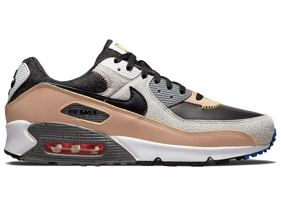 Фото № 1 с приближением к товару «‎Nike Air Max 90 SE Alter & Reveal Grey Fog»